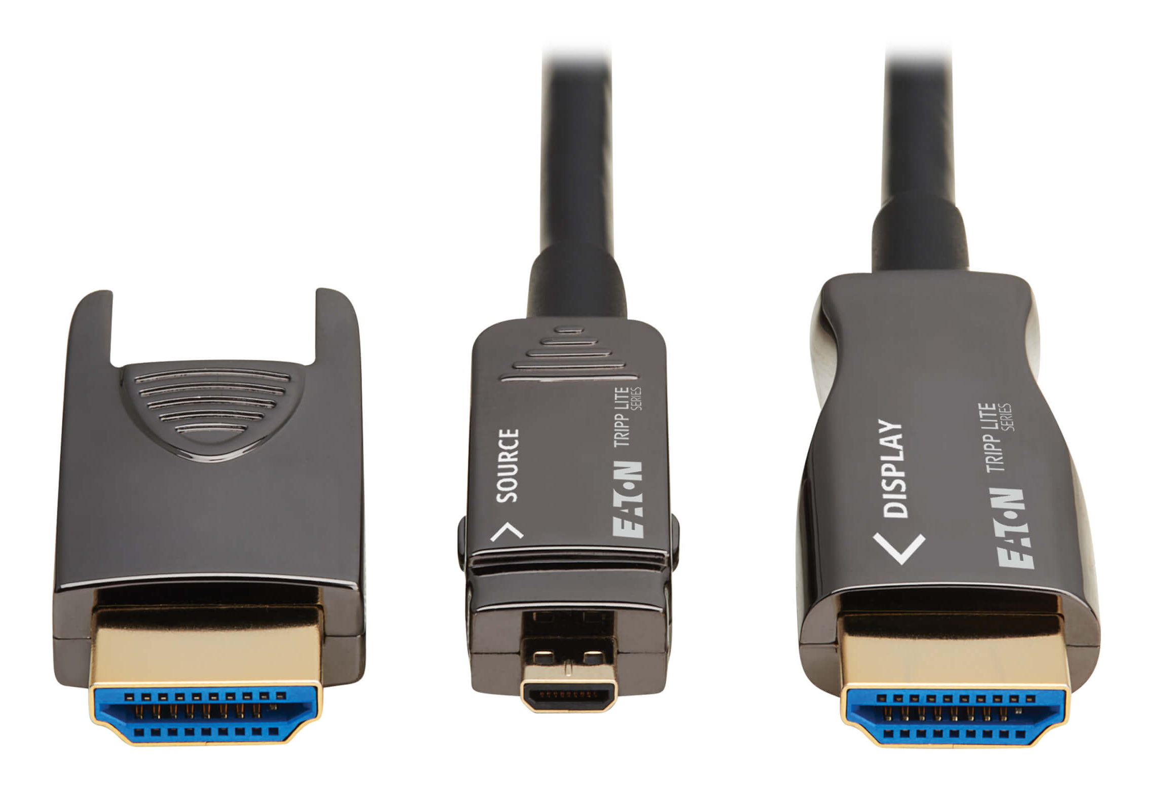 Eaton 30m 8K HDMI Fiber Optic Cable Type A to Micro Type D