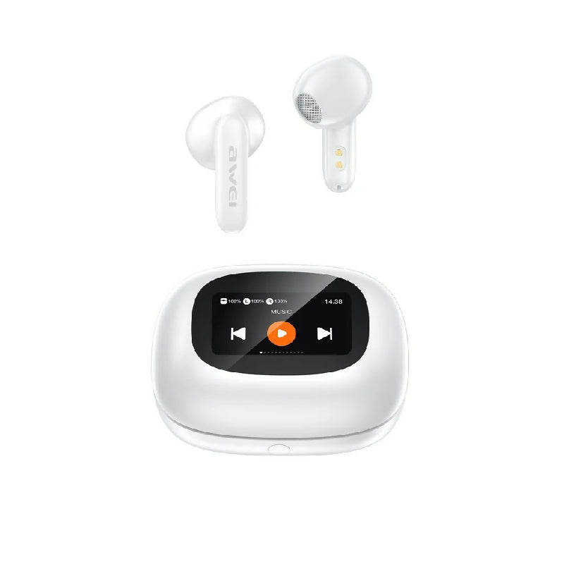 AWEI TP97 Wireless Bluetooth Earbuds with LCD Touch Screen